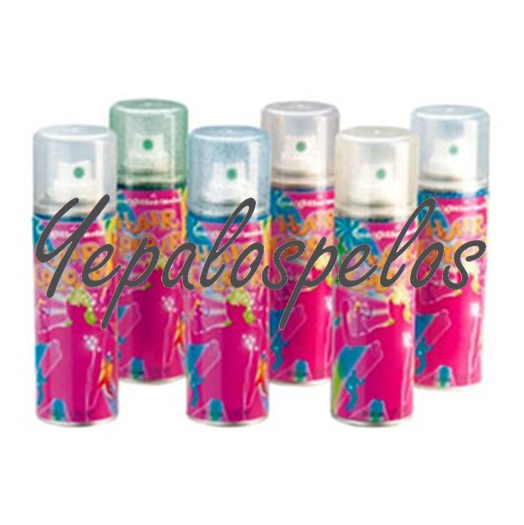 SPRAY LENTEJUELAS GLITTER HAIR MULTICOLOR 125 ml.