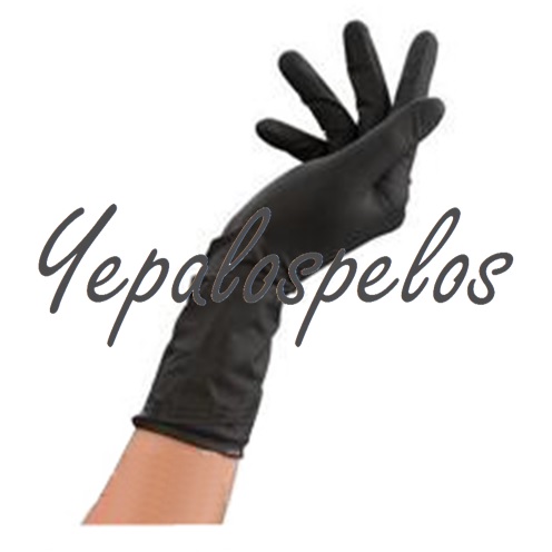 GUANTES REUTILIZABLES NEGROS PAR TALLA PEQUEÑA