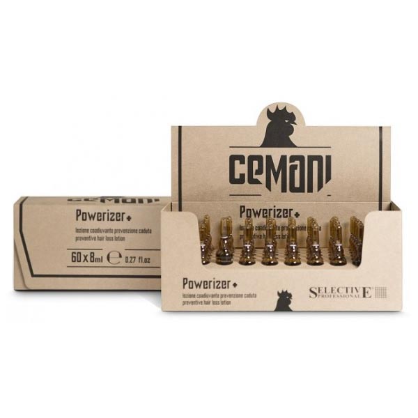 CEMANI CAJA LOCION ANTICAIDA POWERIZER 60 ampollas de 8 ml.