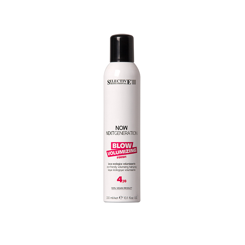 NOW BLOW VOLUMINIZING - LACA ECOLÓGICA VOLUMINIZANTE 300 ml - FIJACIÓN 4/6