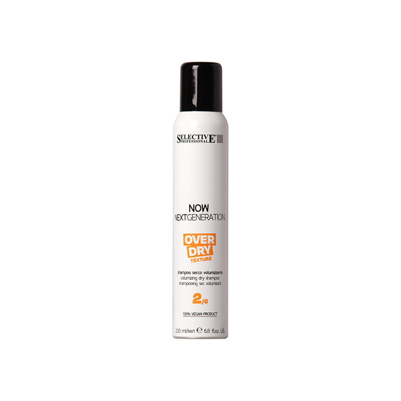 NOW OVER DRY - CHAMPÚ EN SECO VOLUMIZANTE 200 ml - FIJACIÓN 2/6