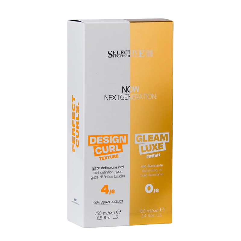 NOW KIT DESING CURL TEXTURE & GLEAM LUXE FINISH