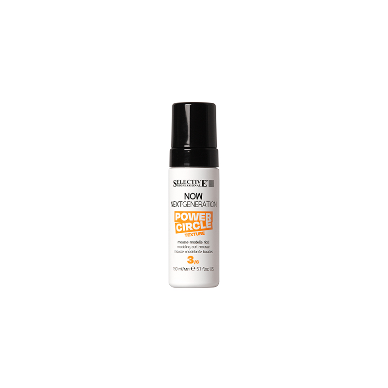 NOW POWER CIRCLE - ESPUMA MOLDEADORA DE RIZOS 150 ml - FIJACIÓN 3/6