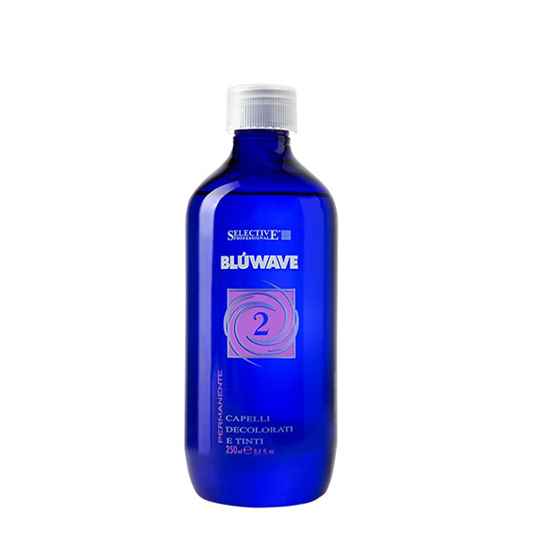 BLUWAVE PERMANENTE Nª2 CABELLOS TEðIDOS 250 ml.