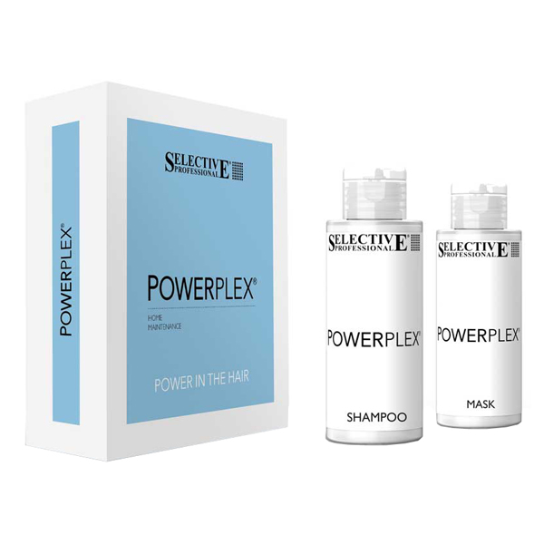 POWERPLEX KIT MANTENIMIENTO SHAMPOO+MASCARA 100 ml.