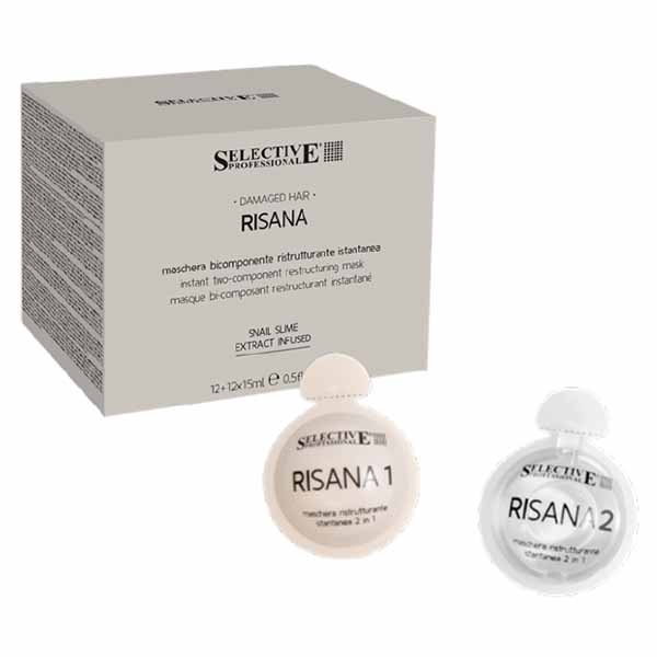 RISANA ESTUCHE SQUISPACK TRATAMIENTO  (15ml x 15ml) x 12 uds