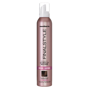 FINALSTYLE ESPUMA CASTAÑO - BROWN 320 ml.