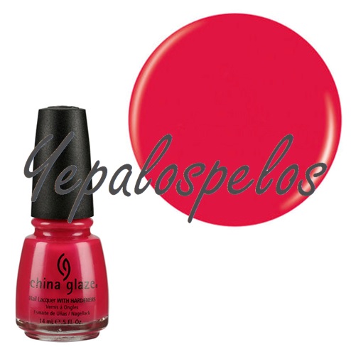 DES ESMALTE CHINA GLAZE - FUCHSIA (NACARADO) 14ml.