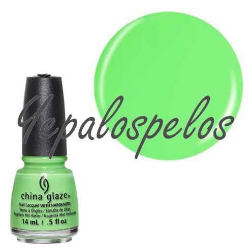 DES ESMALTE CHINA GLAZE - LIME AFTER LIME  14ml.